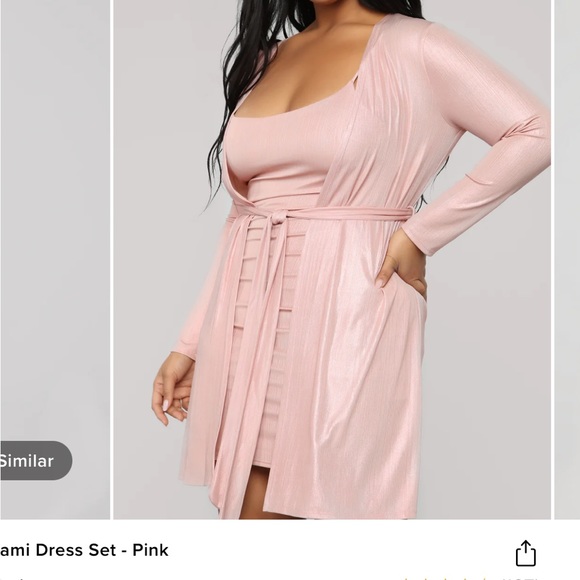 Metallic mani dress set EUC worn once - Picture 5 of 8